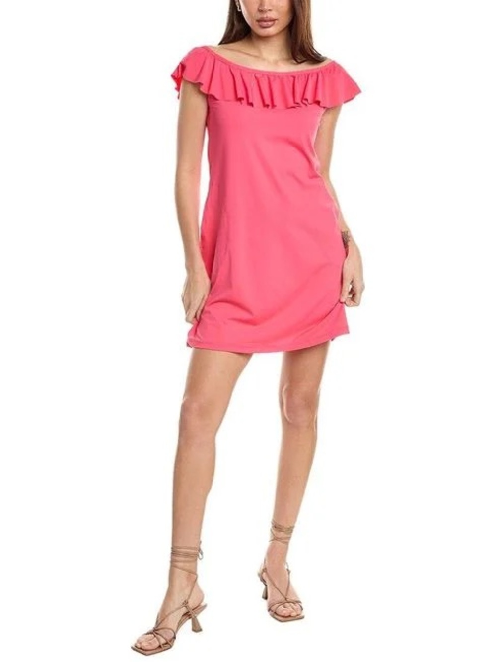 Tommy Bahama Pearl off the Shoulder Spa Dress - Coral Coast
